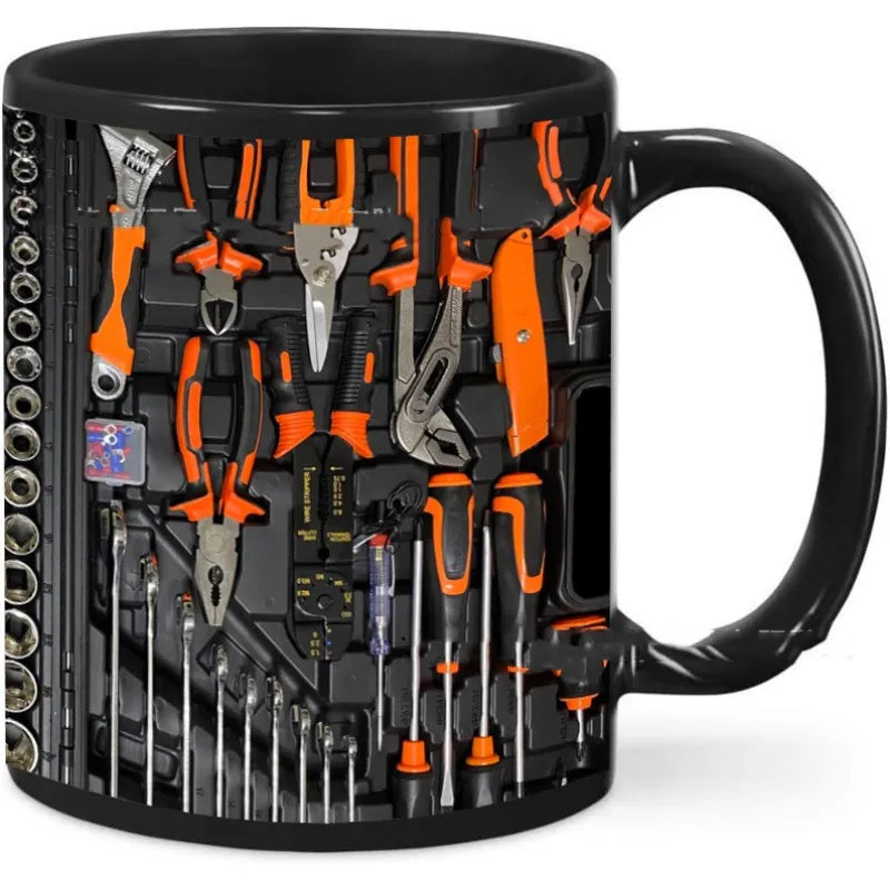 Mechanic Toolbox Ceramic Mug Household