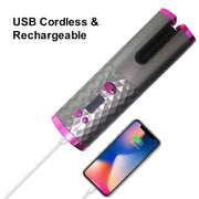Cordless Auto Rotating Ceramic Hair Curler Frugal Finds Galore