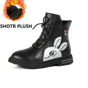 Winter Boots for Girls - Mid-Calf Plush Footwear Frugal Finds Galore