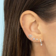 Sterling Silver Crystal Stud Earrings Frugal Finds Galore