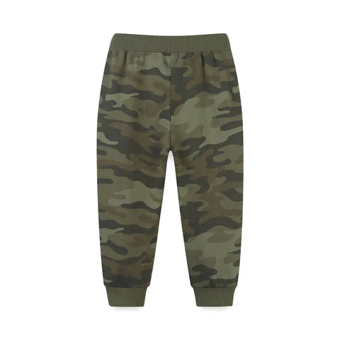 Camouflage Boys Sweatpants with Drawstring Frugal Finds Galore