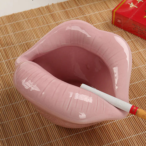 Creative Ceramic Big Lips Ashtray for Home Decor Frugal Finds Galore