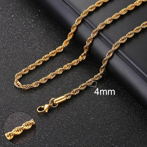 Unisex Cuban Chain Necklace Frugal Finds Galore