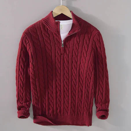 Zip Knit Sweater Frugal Finds Galore