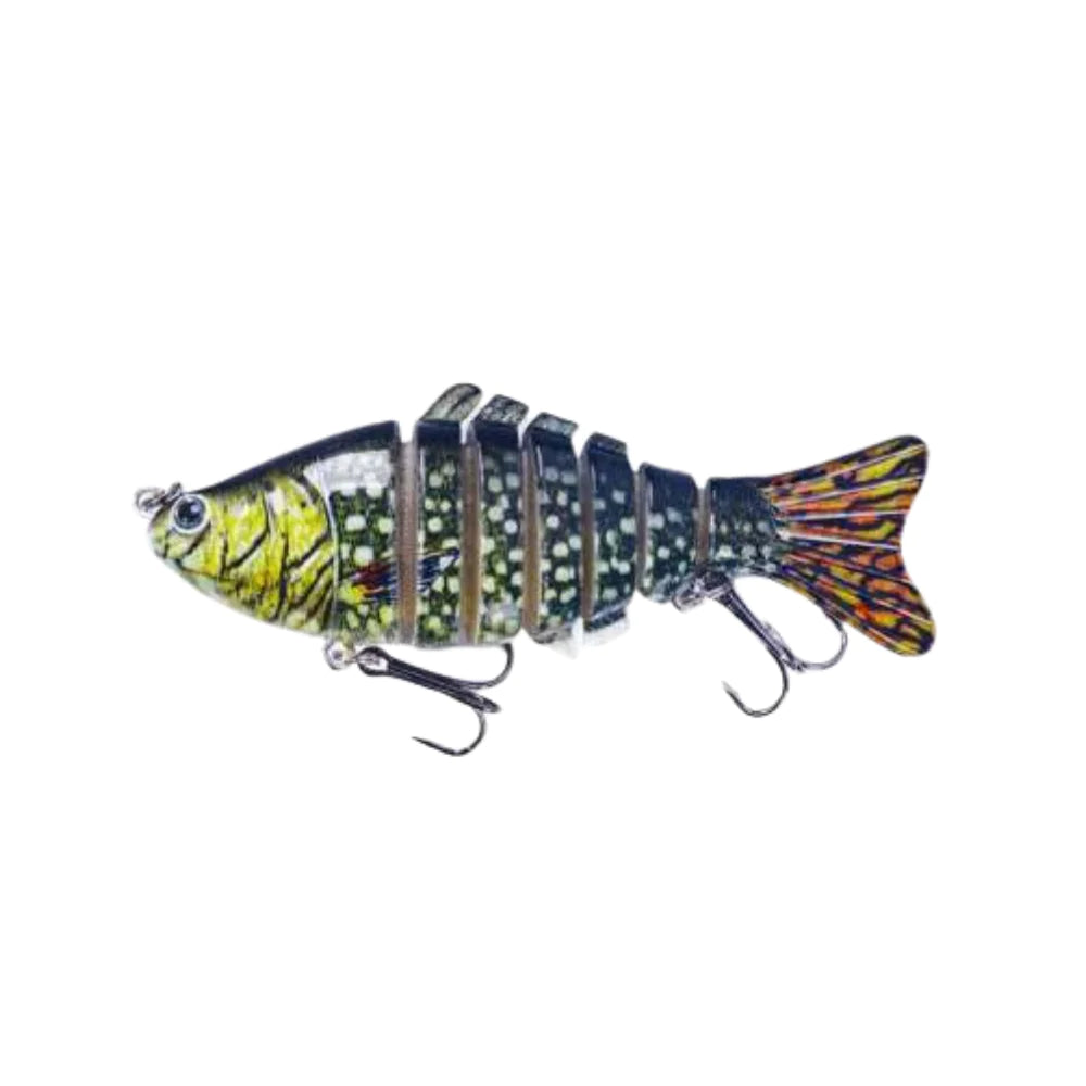 Multi-Knot Fish Soft Bait Fishing Lure - 10cm