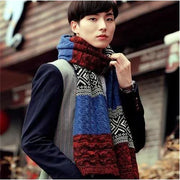 Knitted Long Scarf for Men Frugal Finds Galore