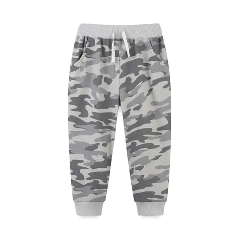 Camouflage Boys Sweatpants with Drawstring Frugal Finds Galore