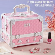 Children's Cosmetics Makeup Set Portable Box Simulation Nail Polish Play House Girl's Birthday Gift Frugal Finds Galore