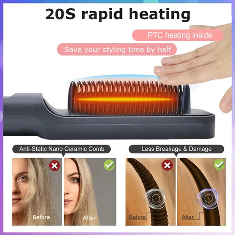 Dual Purpose Straight Hair Comb Frugal Finds Galore