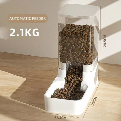Automatic Pet Food & Water Dispensers Frugal Finds Galore