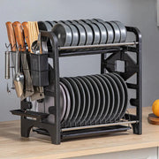 Multi-functional Kitchen Storage for Bowls and Utensils Frugal Finds Galore