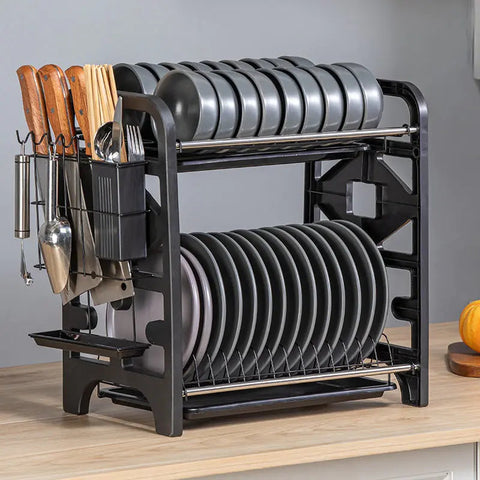 Multi-functional Kitchen Storage for Bowls and Utensils Frugal Finds Galore