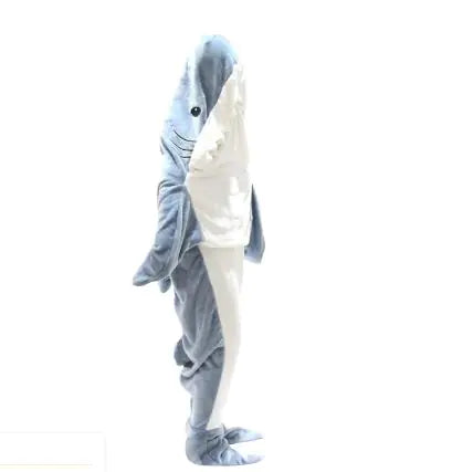 Cartoon Shark Sleeping Bag Pajamas