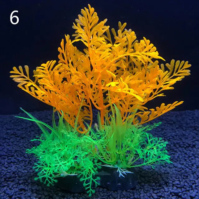 Artificial Aquarium Decor Plants