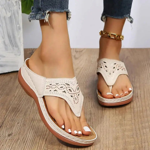Women's Clip Toe Wedge Sandals Frugal Finds Galore