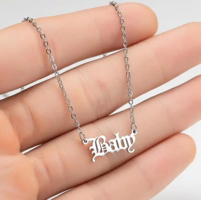 Rapper Letter Necklace