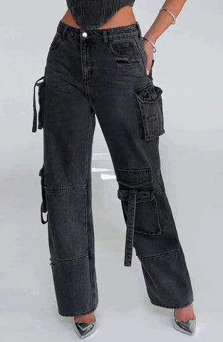 Cargo Denim Jeans Frugal Finds Galore
