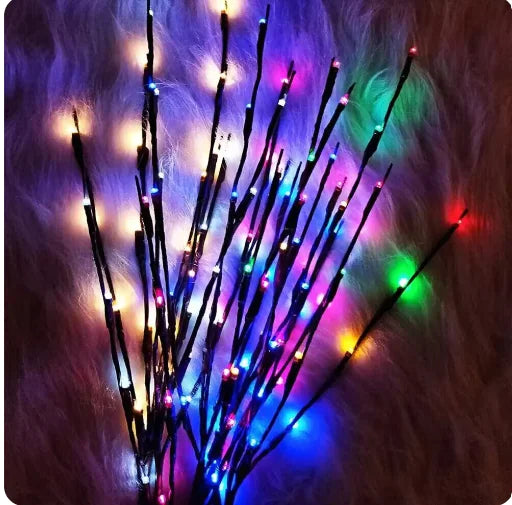 Nordic Glow Decorative Twig Tree Lights