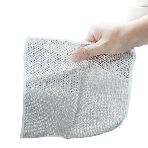 Steel Wire Dishcloth Daily Cleaning Cloth Mesh Frugal Finds Galore