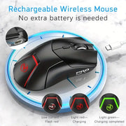 2.4G Wireless Mute Game Mouse with 4000DPI Frugal Finds Galore