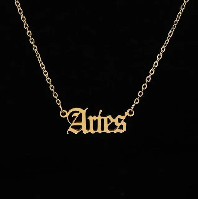 Rapper Letter Necklace