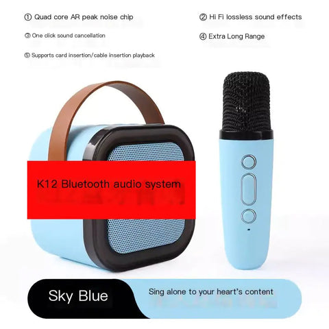 Bluetooth Portable Wireless Karaoke Speaker System Frugal Finds Galore