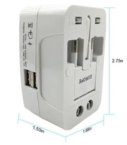 Universal Travel Adapter with Multiple Functions Frugal Finds Galore