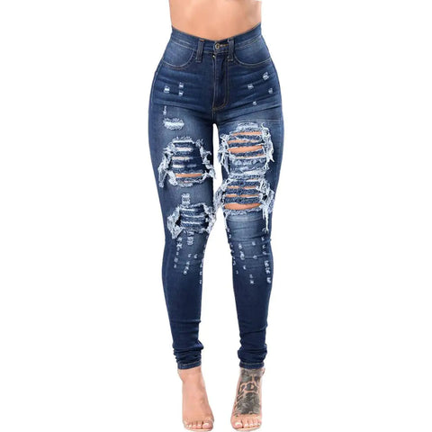 Skinny Ripped Jeans for Women Frugal Finds Galore