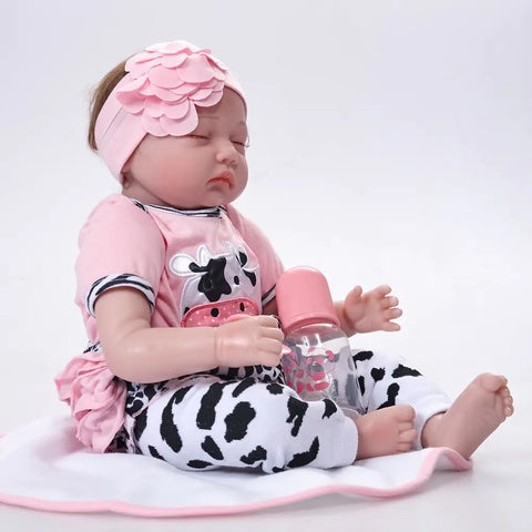 Reborn Doll Toy - Soft Silicone Realistic Baby Doll Frugal Finds Galore