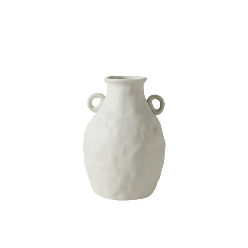 Nordic White Ceramic Vase