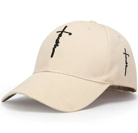 Embroidered Faith Baseball Hat Frugal Finds Galore