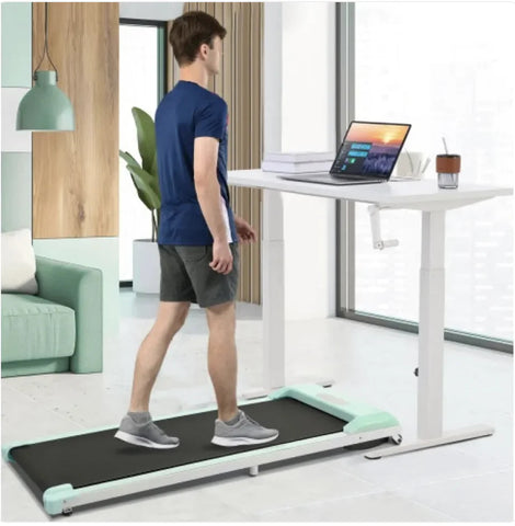 2-in-1 Under Desk Electric Treadmill 2.5HP with Remote Control Frugal Finds Galore