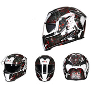 Winter Motorcycle Helmet with Anti-Fog Dual Lenses Frugal Finds Galore