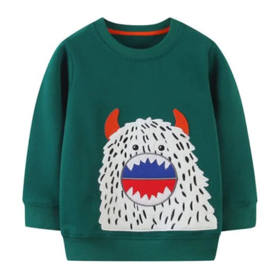 Children's Long-sleeved Terry Sweater Frugal Finds Galore