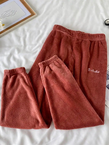 Winter Soft Velvet Pajamas Set Frugal Finds Galore