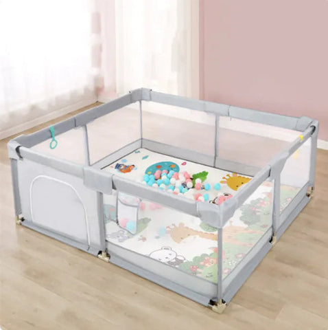 Safe Crawl Indoor Play Fence & Baby Mat Frugal Finds Galore