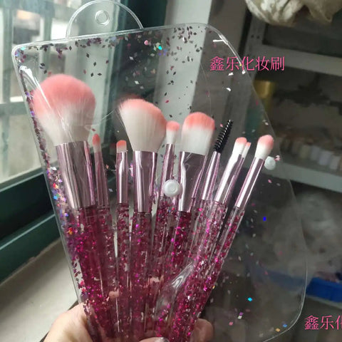 10-Piece Makeup Brush Set for Beauty and Blending Frugal Finds Galore