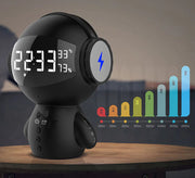 Speaker Robot Alarm Clock Mini Speaker Frugal Finds Galore