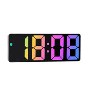 Colorful Big Screen LED Bedside Alarm Clock Frugal Finds Galore