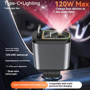 4-in-1 Starry Sky Car Charger Frugal Finds Galore