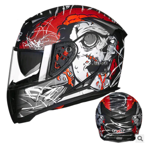 Winter Motorcycle Helmet with Anti-Fog Dual Lenses Frugal Finds Galore