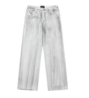 Vintage Washed Distressed Draped Jeans Frugal Finds Galore