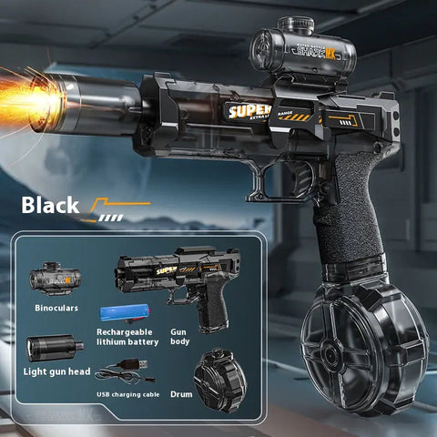 Electric LED Water Gun With Recoil and Lights Frugal Finds Galore