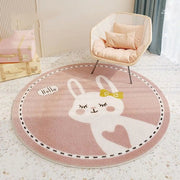 Round Polyester Rug Frugal Finds Galore