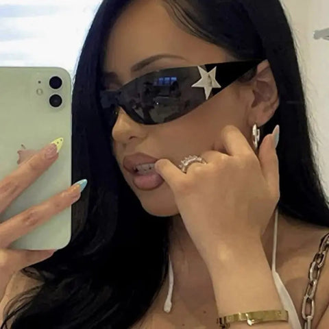 Punk Star Sunglasses UV400 Goggles Frugal Finds Galore