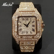 MISSFOX Ice Out Watch For Men Frugal Finds Galore