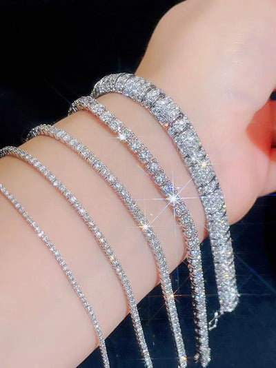 Zircon Tennis Bracelet Frugal Finds Galore
