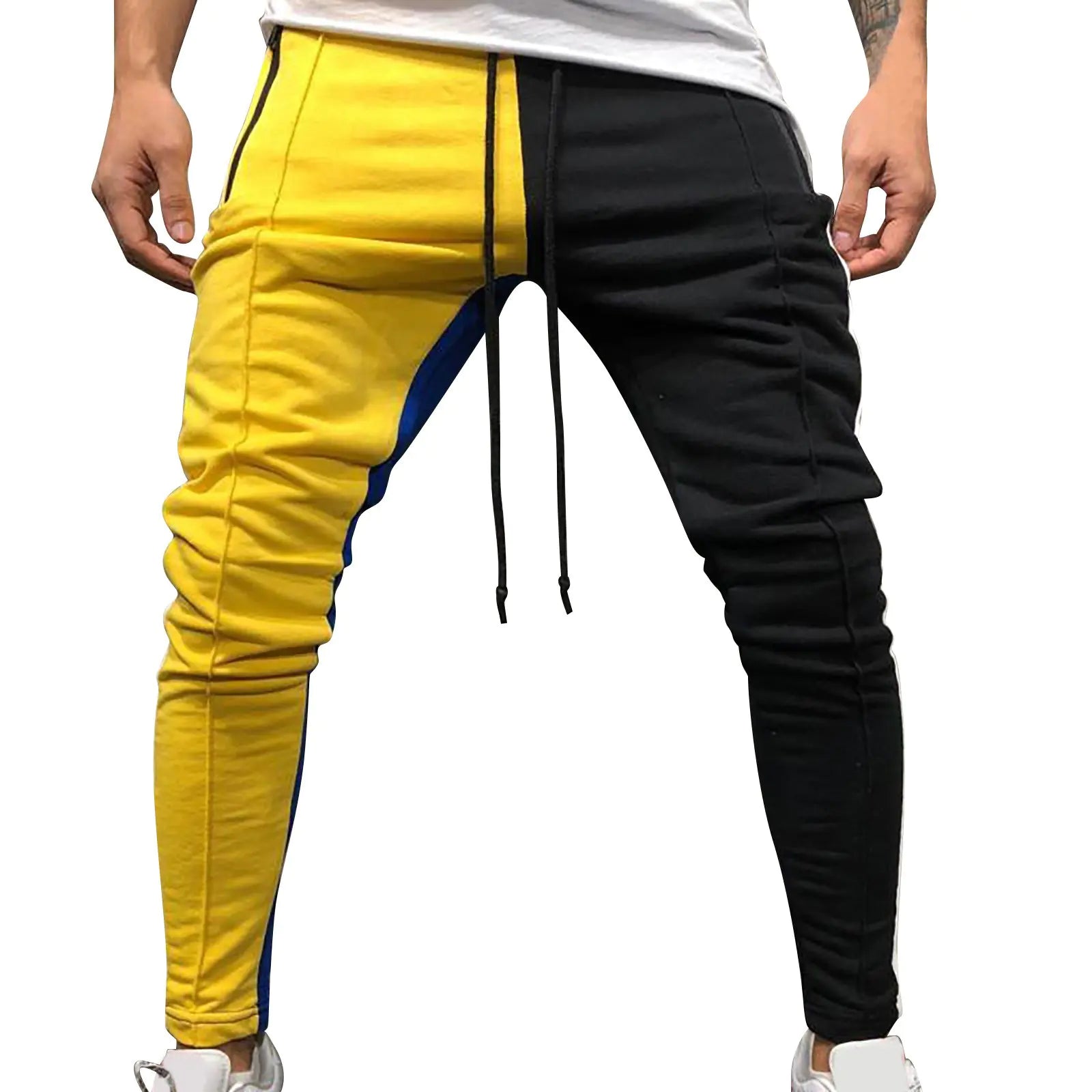 Patchwork joggers