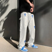 Streetwear Embroidery Baggy Jeans Frugal Finds Galore
