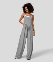 Amy Adjustable Waffle Overalls with Button Pockets Frugal Finds Galore
